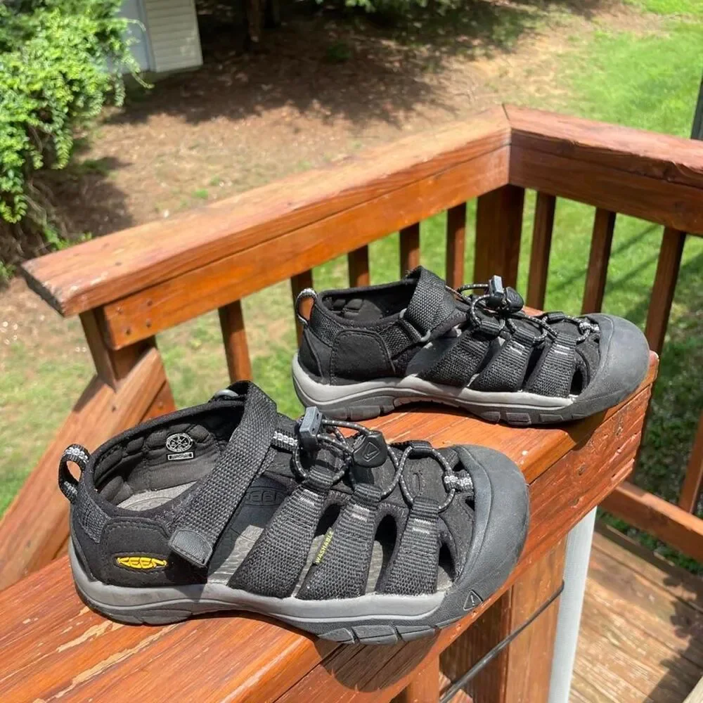 Keen Youth 2 H2 Newport Black Waterproof Hiking Walking Sandals